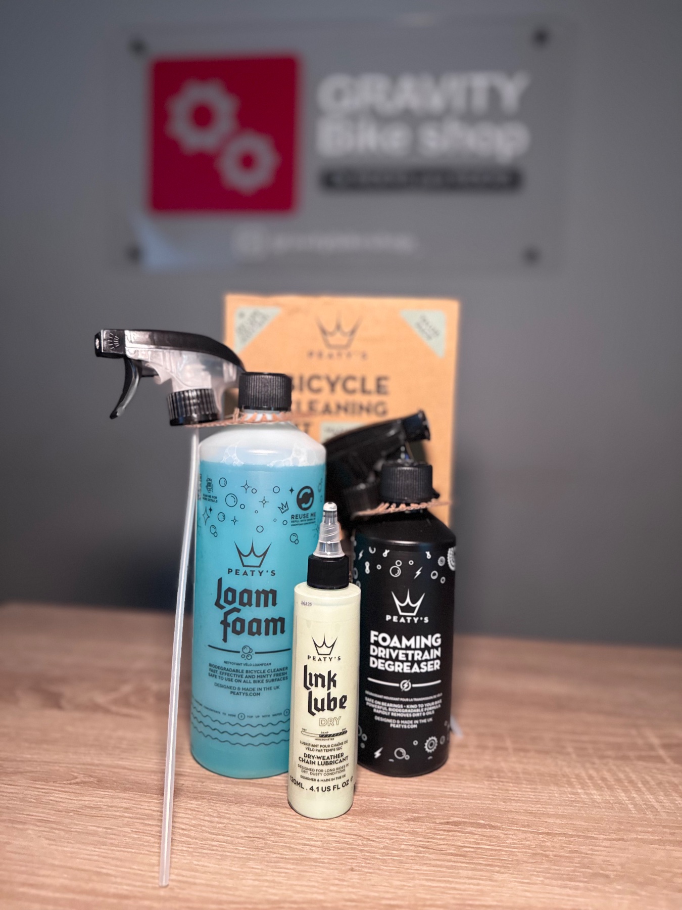 KIT LIMPIEZA PEATY'S - Espuma de lavado, desengrasante y lubricante de cadena 2