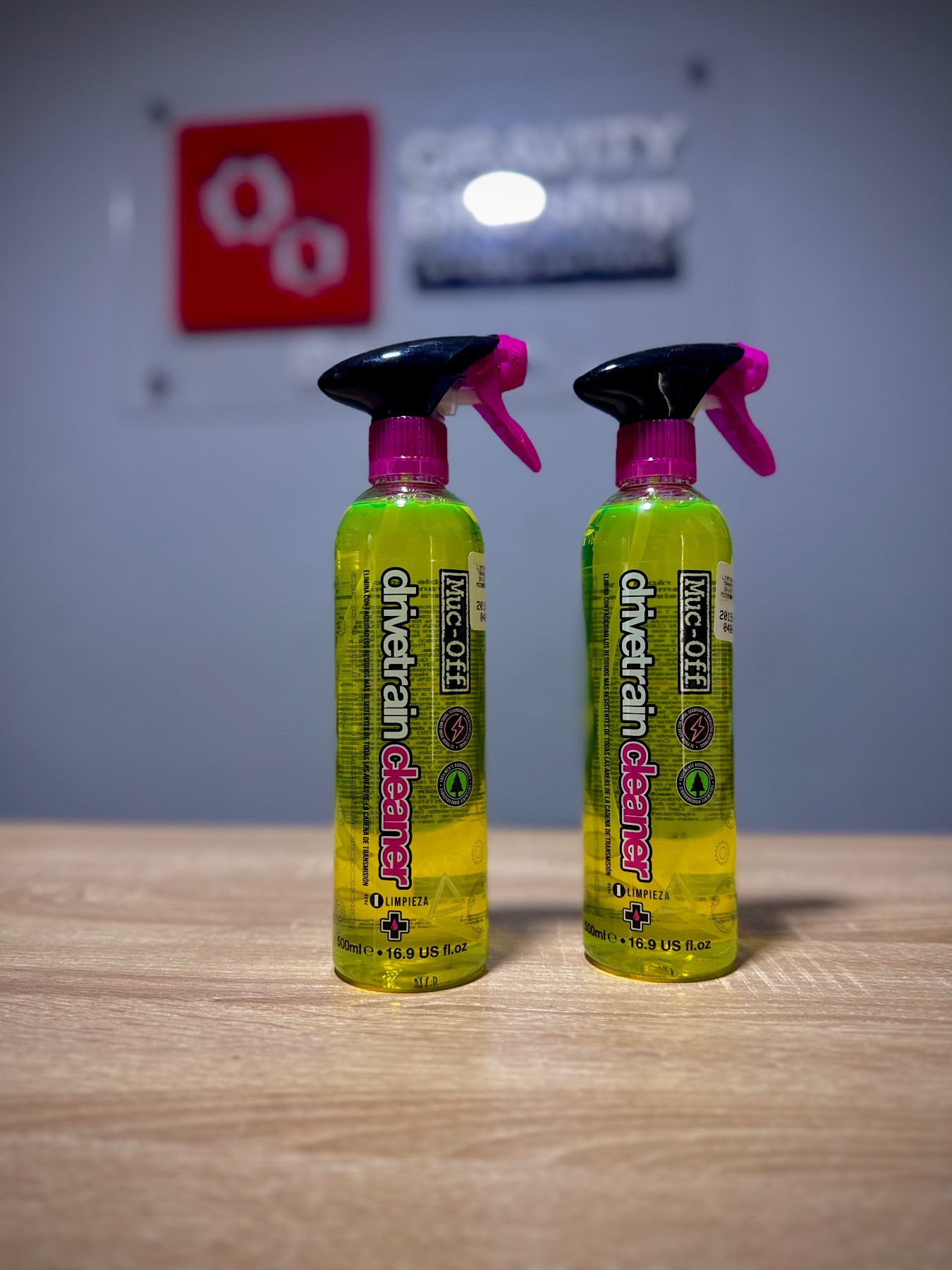 LIMPIADOR MUC-OFF DE TRANSMISIÓN - Bio drivetrain cleaner 500 ml (Con Gatillo) 2