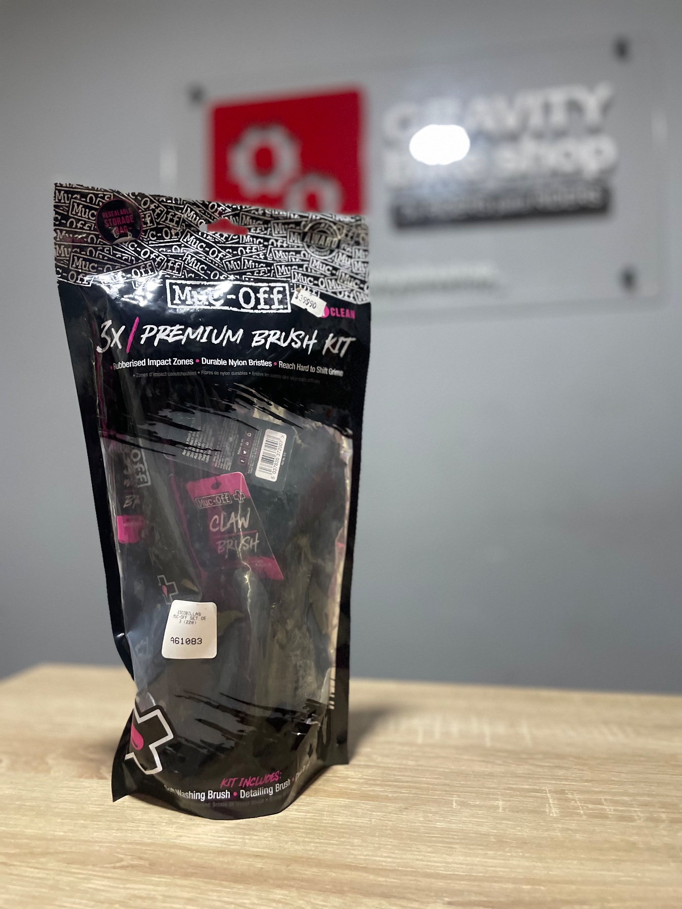 SET MUC-OFF PREMIUM - 3 Cepillos