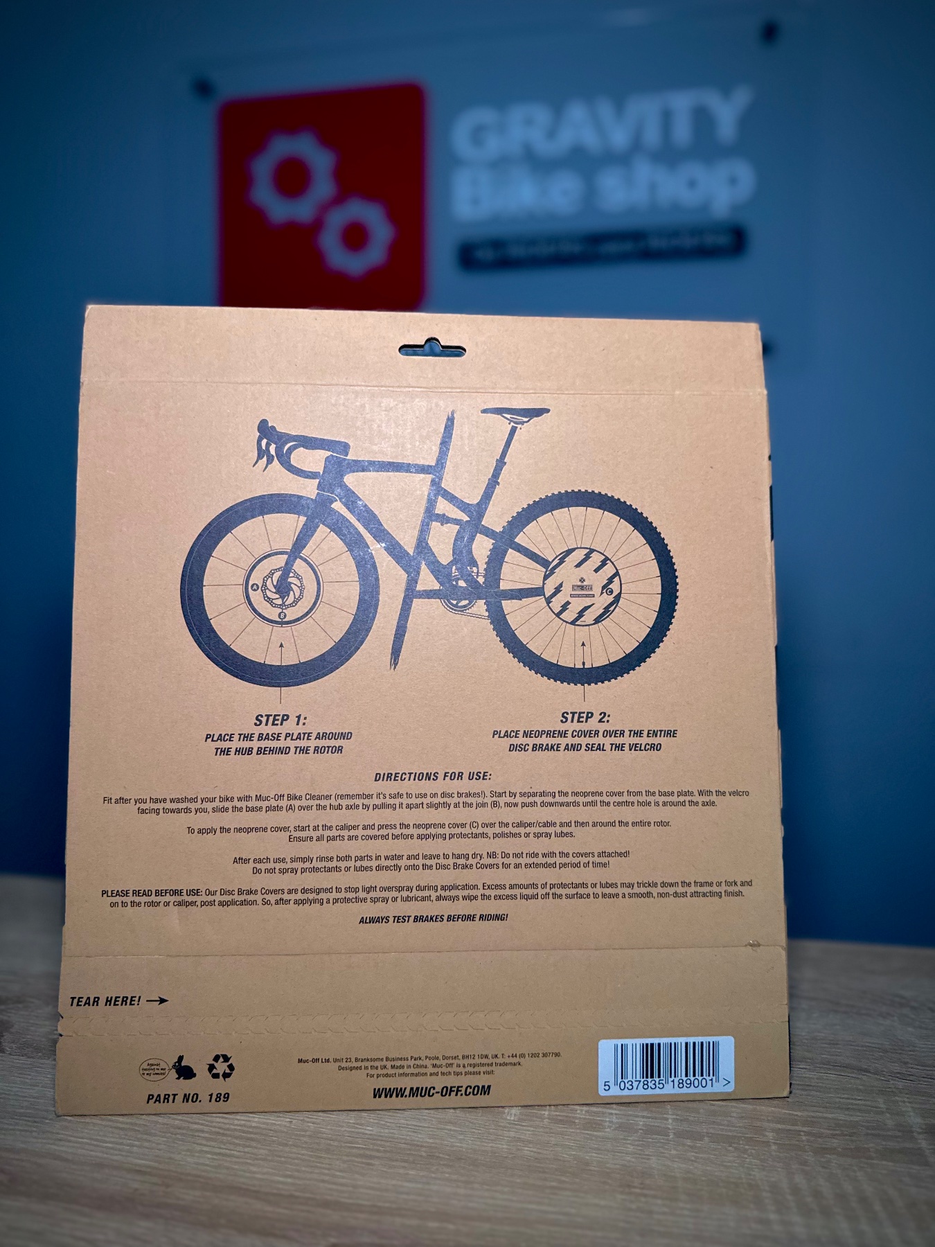PROTECTOR MUC-OFF - De disco de bicicleta - Bolt 3