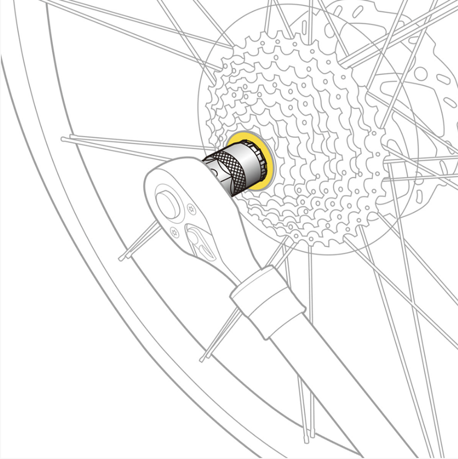 EXTRACTOR DE PIÑÓN TOPEAK - Piñón Shimano/SRAM 3