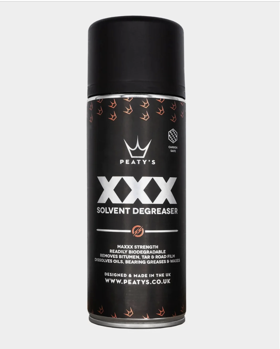 DESENGRASANTE PEATY'S - Para bicicleta con disolvente Triple X 400 ml
